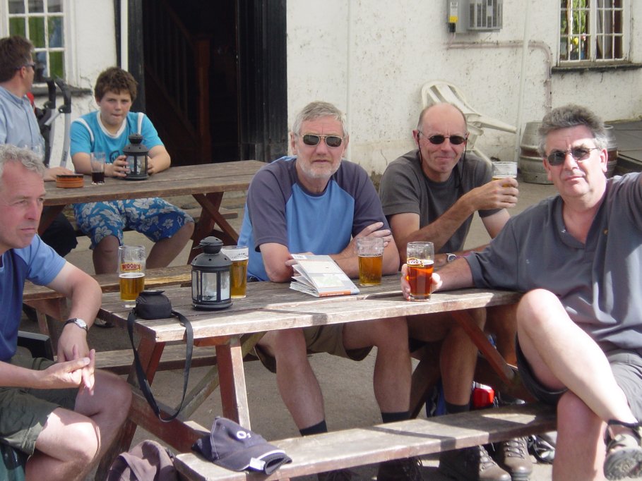 A rare drink at the Horseshoe Inn